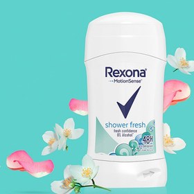 تصویر استیک ضد تعریق زنانه رکسونا شاور فرش 40 گرم Rexona Shower Fresh Women Deodorant Stick 40g