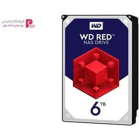 تصویر هارد دیسک اینترنال وسترن دیجیتال سری قرمز ظرفیت 6 ترابایت Western Digital Red Internal Hard Drive 6TB