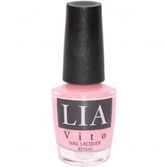 تصویر لاک تنالیته صورتی لیا ویتو 12 World Of Pink Nail Polish LIA VITO NO. 012