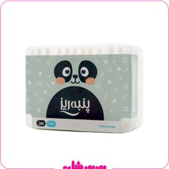 تصویر گوش پاک کن 60عددی کودک پنبه ریز 