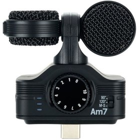 تصویر میکروفن موبایل زوم Zoom AM7 Mobile Microphone Zoom AM7 Mobile Microphone