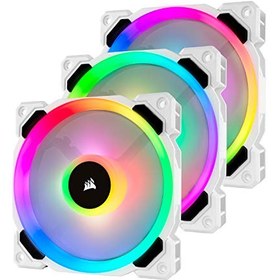 تصویر سری CORSAIR LL ، LL120 RGB ، فن LED LED 120 GB RGB ، T ... 