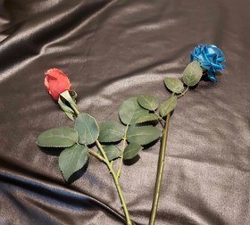 تصویر پارچه طرح چرم 