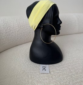 تصویر هدبند لیمویی 