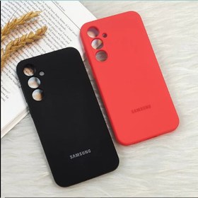 تصویر گارد سیلیکونی اورجینال گوشی سامسونگ مدل A55 - سبز تیره Original silicone guard for Samsung A55 phone