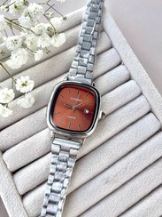 تصویر ساعت کاسیو اولد مانی سیلور صفحه قهوه‌ای 