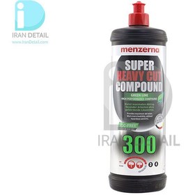 تصویر مایع پولیش بدنه خودرو منزرنا مدل HeavyCutCompound300 GREEN LINE حجم 1000 میلی لیتر 