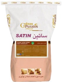 تصویر تگرال ساتین شکلات گلنان پوراتوس – 20 کیلویی 