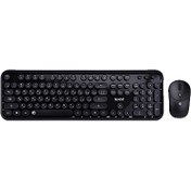 تصویر کیبورد و ماوس بی سیم بیاند مدل BMK-8101 RF Beyond BMK-8101 RF Wireless Keyboard and Mouse