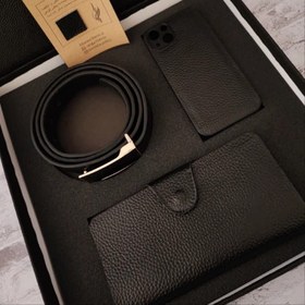 تصویر ست چرم طبیعی کدse09 