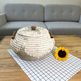 تصویر ظرف برنج حصیری 