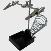 تصویر پایه هویه چدنی با گیره مونتاژ NIKSUN 