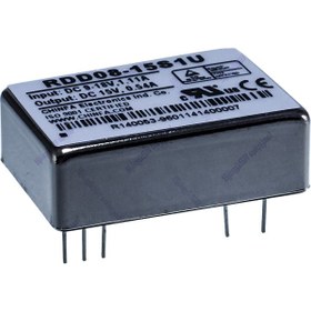 تصویر مبدل ولتاژ چینفا 540 میلی آمپر CHINFA RDD08-15S1U DC/DC IN:9-18V OUT:15V 