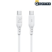 تصویر کابل شارژ دو سر تایپ سی کی اف سنیور مدل KF Senior S17 Mini Type-C To Type-C Cable 