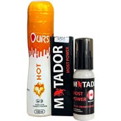 تصویر پک کرم ماتادور و ژل روان کننده هات اورز 