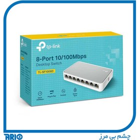 تصویر سوئیچ 8 پورت تی پی لینک مدل TP-LINK TL-SG1008D TP-Link 8-Port Gigabit Desktop Switch TL-SG1008D