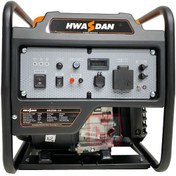 تصویر موتور برق هواسدان مدل H5250I-1H ظرفیت ۴.۲ کیلو وات تک فاز بنزینی 