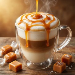 تصویر کاپوچینو کاراملی (فوری) – طعم تافی و کَفِ مخملی قیمت کاپوچینو طعم‌دار، خرید نسکافه کاراملی، پودر کاپوچینو شیرین، قهوه فوری با طعم کارامل، جایگزین کارامل ماکیاتو، نوشیدنی گرم لاکچری.