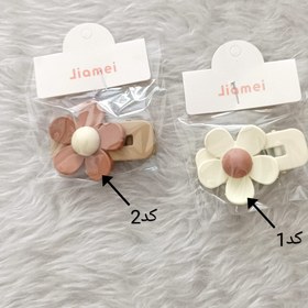 تصویر گیره انبری طرح گل 