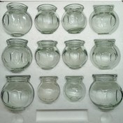 تصویر ست کامل لیوان بادکش گرم بدن ۱۲ عددی کد ۱ 