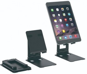 تصویر پایه نگهدارنده تبلت و موبایل ایکس‌او XO Retractable desktop phone, pad,laptop tablet stand C91 