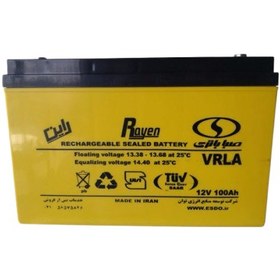 تصویر باتری 100Ahصبا باتری VRLA 