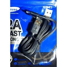 تصویر کابل شارژ سامسونگ مدل اندرویدی - میکرو usb 