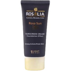 تصویر کرم ضد آفتاب رزالیا مدل Rosa Sun با SPF50 مناسب پوست چرب حجم 40 میلی لیتر 