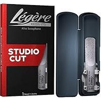 تصویر Legere Studio Cut Alto Sax Reed (ASS200) Légère Reeds - Alto Saxophone Reed, Studio Cut, Strength 2.00 (ASS2.00) - Premium Synthetic Woodwind Reed