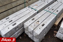 تصویر پایه فنس بتنی 