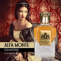 تصویر ادوپرفیوم زنانه کنتس 100میل آلفا مونته Alfa Monte Countess Eau De Parfum For Men 100ml