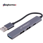 تصویر هاب 4 پورت USB 2.0 ایکس پی پروداکت مدل XP-H823 