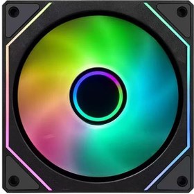 تصویر فن کیس هانتکی مدل GX160 سایز ۱۲*۱۲ ARGB 