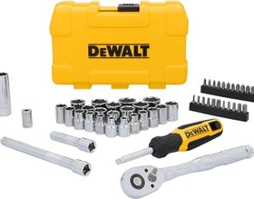 تصویر مجموعه ابزار مکانیک 50 قطعه DWMT45423 دیوالت DEWALT Mechanics Tool Set, 3/8" Drive, 50 Piece (DWMT45423)