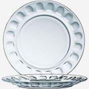 تصویر بشقاب پیش دستی سفید عینکی لومینارک ۶ تایی 