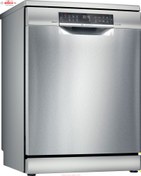 تصویر ماشین ظرفشویی بوش 13 نفره مدل SMS6HMI27Q / SMS6HMW27Q Bosch SMS6HM27Q Serie 6 Free-Standing Dishwasher Steel Home Connect EcoSilence Drive