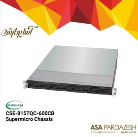 تصویر کیس سرور سوپرمیکرو Supermicro CSE-815TQC-600CB 