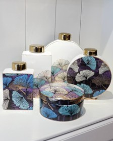 تصویر جینجر جار بنفش 