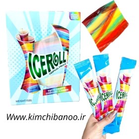 تصویر لواشک آیس رول میوه ای استوایی ۱۵ گرم 