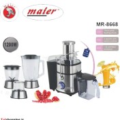 تصویر آبمیوه گیری مایر 1200 وات MR-8668 Maier MR-8668 Juicer 1200W