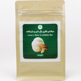 تصویر میکس قارچ یال شیر و شیتاکه 