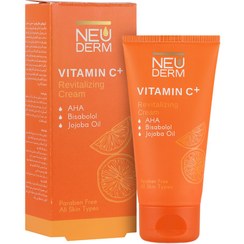 تصویر کرم روشن کننده نئودرم ویتامین سی پلاس 50 میل Neuderm Revitalizing Vitamin C Plus Cream 150ml