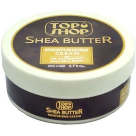 تصویر کرم کاسهای مرطوب کننده حاوی شی باتر 200میل تاپ شاپ Top Shop Shea Butter Moisturizing Cream 200ml