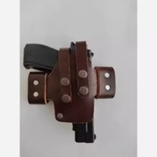 تصویر غلاف کلت کمری چرم طبیعی 