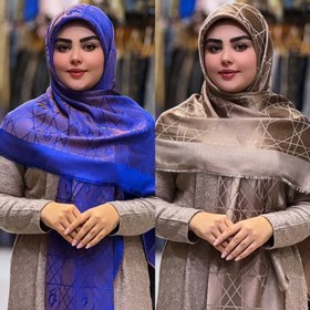 تصویر روسری دورومجلسی DEVORA سایز ۱۴۰*۱۴۰ Devora
