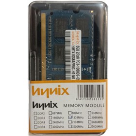 تصویر رم لپ تاپ هاینیکس مدل 8GB DDR3 1333 MHZ 1.5V Hynix 8GB DDR3 1333 MHZ 1.5V SO-DIMM LAPTOP RAM