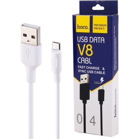 تصویر کابل هوکو تبدیل USB به microUSB مدل X25 Hoco X25 USB to microUSB Cable