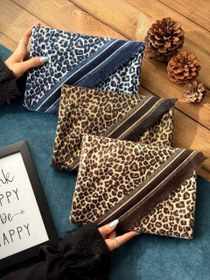 تصویر شال موهر پلنگی - کد۳ 