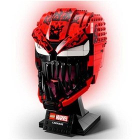 تصویر Marvel Spider-Man Spiderman Carnage 76199 Helmet Bust Toys لگو اورجینال LEGO HBLEGO76199 