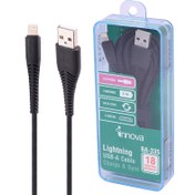 تصویر کابل آیفونی فست شارژ Innova BA-335 2.1A 2m Innova BA-335 2.1A 2m Lightning Fast Charging Data Cable